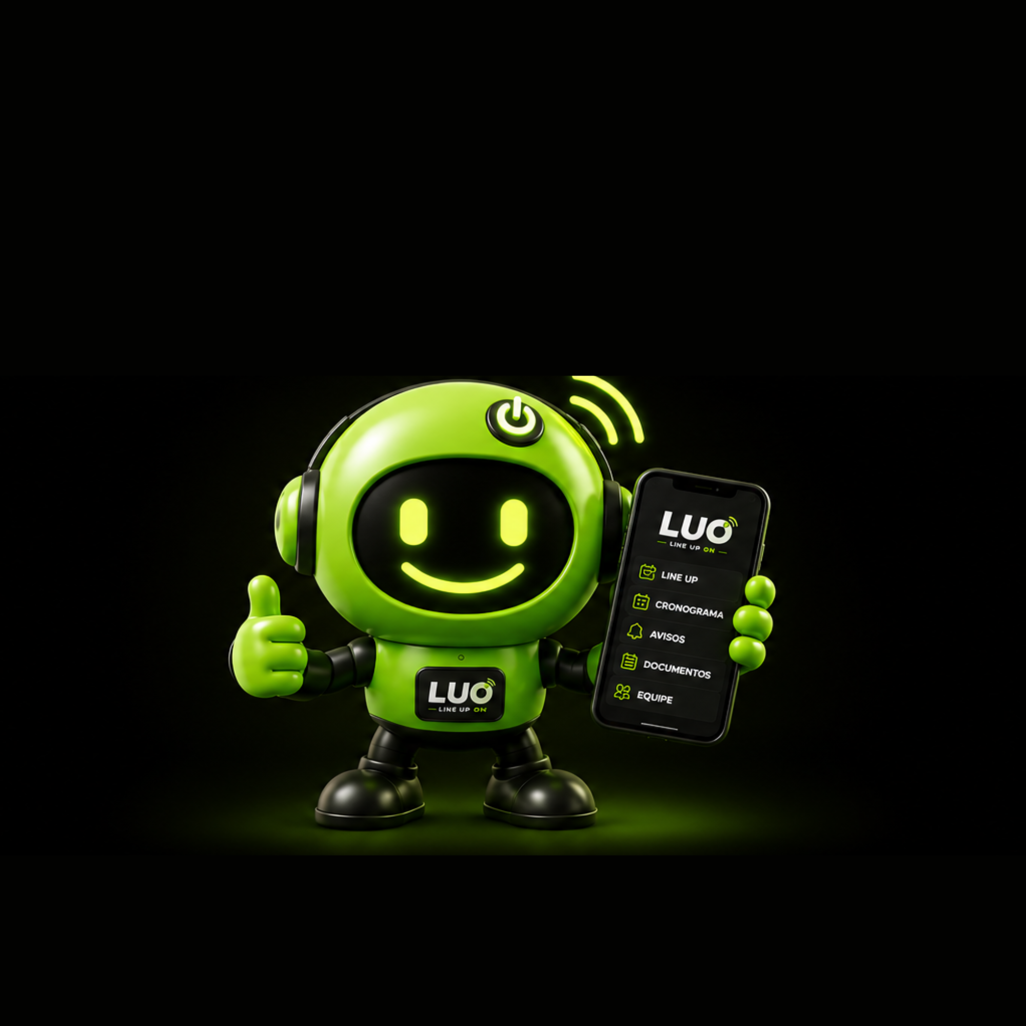 Mascote oficial LUO