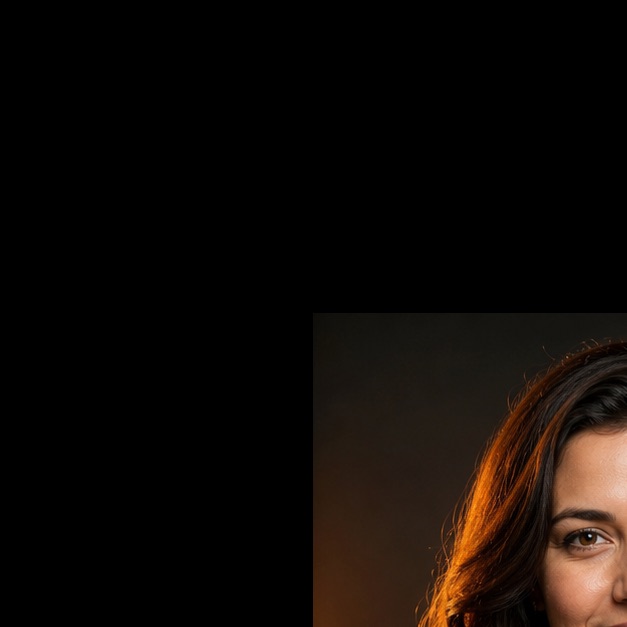 Foto fictícia de Ana Carvalho